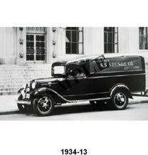 BLACK AND WHITE PICTURE - 34 SEDAN DELIVERY