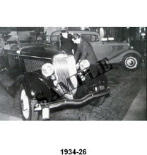 BLACK AND WHITE PICTURES - 34 ROADSTER SHOWROOM