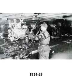 BLACK AND WHITE PICTURES - 34 ASSEMBLY LINE