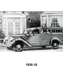 BLACK AND WHITE PICTURES - 36 STATION WAGON