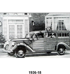 BLACK AND WHITE PICTURES - 36 STATION WAGON