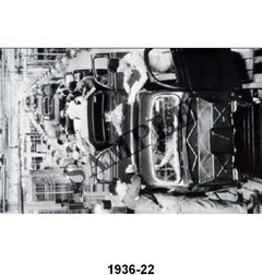 BLACK AND WHITE PICTURES - 36 ASSEMBLY LINE VIEW