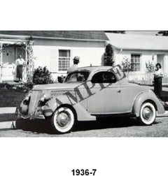 BLACK AND WHITE PICTURES - 36 3 WINDOW COUPE
