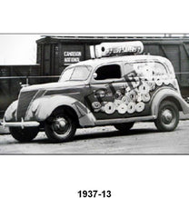 BLACK AND WHITE PICTURES - 37 SEDAN/DELIVERY