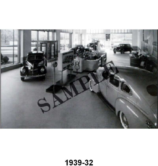 BLACK AND WHITE PICTURES - 1939 NEW CAR DEALER