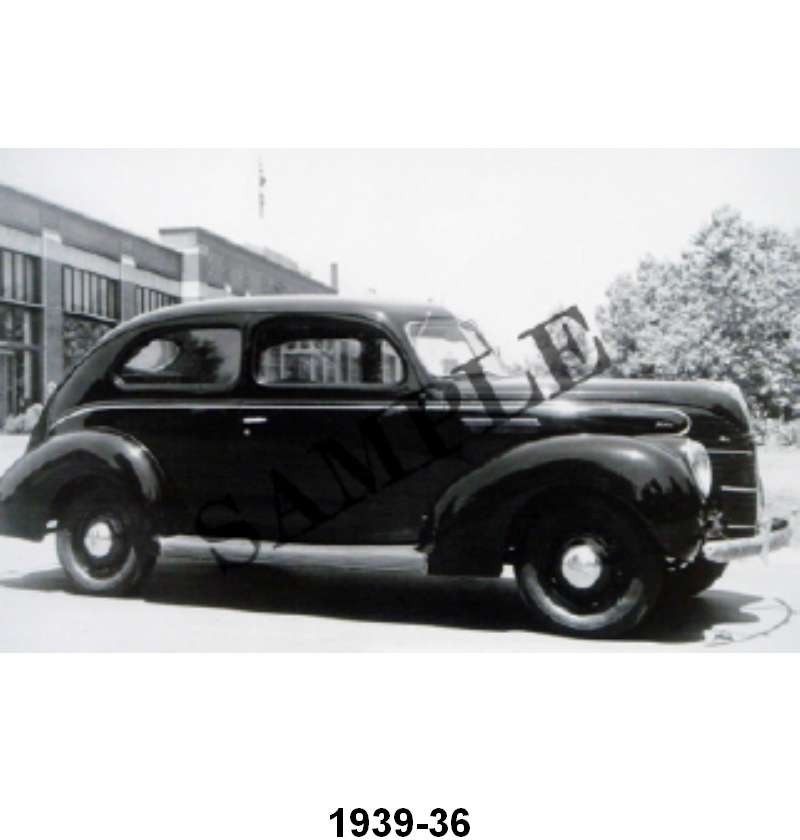 BLACK AND WHITE PICTURES - 39 STANDARD 2-DOOR