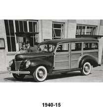 BLACK AND WHITE PICTURES - 40 DELUXE STATION WAGON