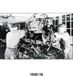 BLACK AND WHITE PICTURES - 40 ASSEMBLY LINE FRAME