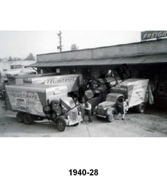 BLACK AND WHITE PICTURES - 1940'S FORD, CONSOLIDATED