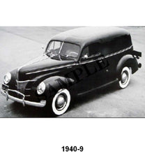 BLACK AND WHITE PICTURES - 40 SEDAN DELIVERY