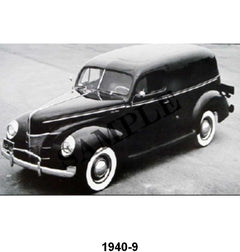 BLACK AND WHITE PICTURES - 40 SEDAN DELIVERY