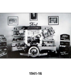 BLACK AND WHITE PICTURES - 41 FORD GENUINE ACCESSORY