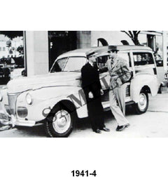 BLACK AND WHITE PICTURE - 41 STATION WAGON