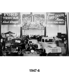 BLACK AND WHITE PICTURES - 47 NEW CAR DEALER CAR