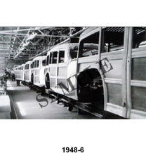 BLACK AND WHITE PICTURES - 48 WOODY WAGON ASSEMBLY LINE