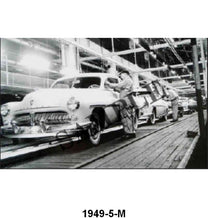 BLACK AND WHITE PICTURES - 49 MERCURY COUPE ASSEMBLY