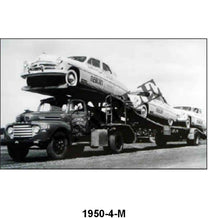 BLACK AND WHITE PICTURES - 50 MERCURY PACE CARS