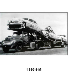BLACK AND WHITE PICTURES - 50 MERCURY PACE CARS