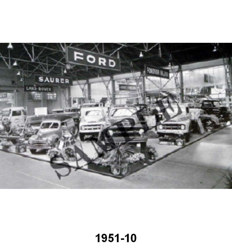 BLACK AND WHITE PICTURES - VARIOUS FORD TRUCKS