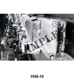 BLACK AND WHITE PICTURES - 56 FORD ASSEMBLY LINE, FRONT