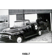 BLACK AND WHITE PICTURES - 56 F-100 CUSTOM CAB BIG