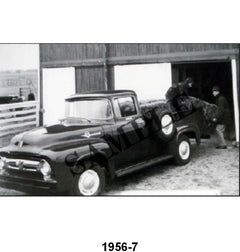 BLACK AND WHITE PICTURES - 56 F-100 CUSTOM CAB BIG