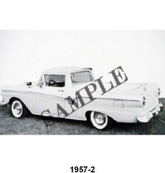 BLACK AND WHITE PICTURE - 57 RANCHERO