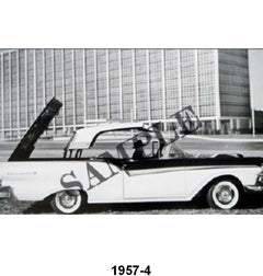 BLACK AND WHITE PICTURE - 57 RECTRACTABLE, PARTIALLY DOWN
