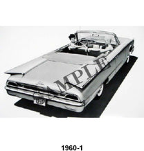 BLACK AND WHITE PICTURE - 60 GALAXIE CONVERTIBLE