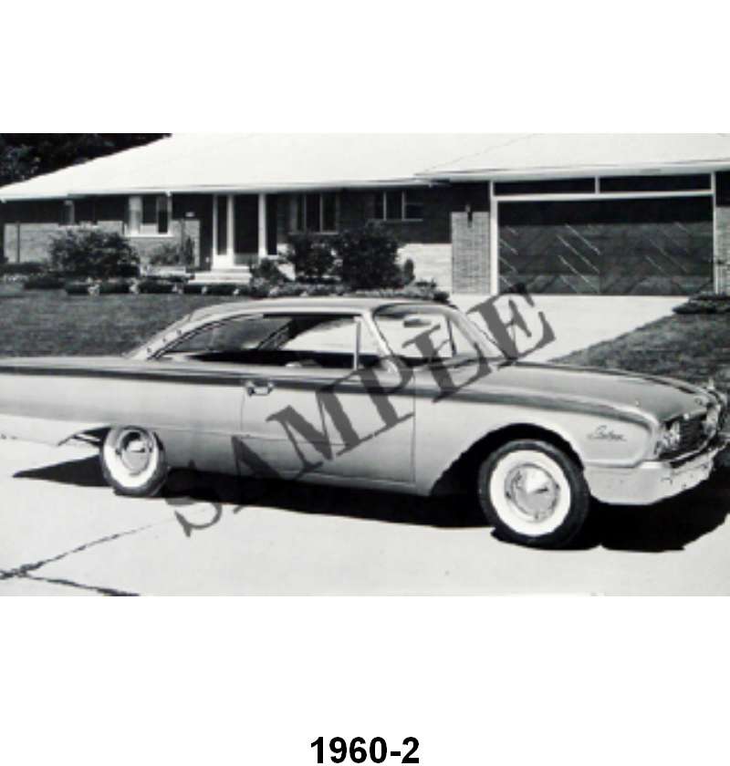 BLACK AND WHITE PICTURE - 60 STARLINER SIDE VIEW