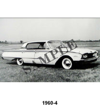 BLACK AND WHITE PICTURE - 60 GALAXIE 4-DOOR HARDTOP