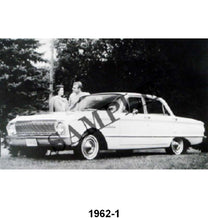 BLACK AND WHITE PICTURE - 62 FALCON 4-DOOR SEDAN