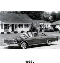 BLACK AND WHITE PICTURE - 1965 GALAXIE 500 XL 2-DOOR HARDTOP
