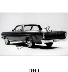 BLACK AND WHITE PICTURE - 66 RANCHERO