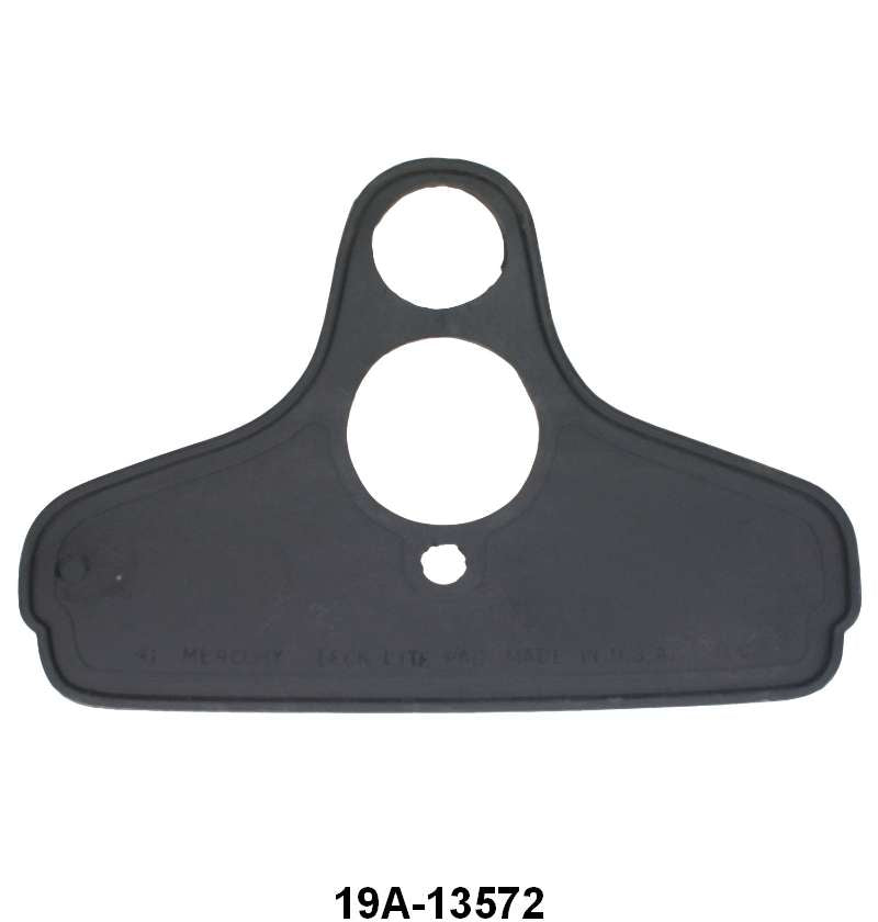 TRUNK LID HANDLE PAD - 41 MERC EXCEPT WAGON