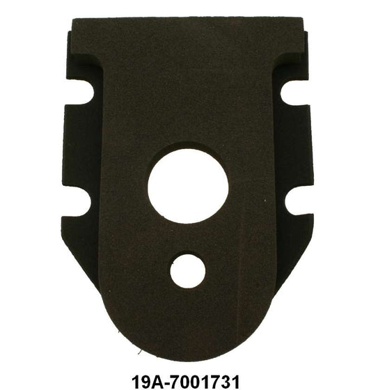 LOWER STEERING COLUMN TO FLOOR SEAL - 41-48 MERCURY