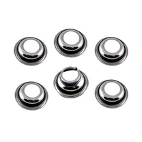PASS STAINLESS DASH BEZELS - 51 PASS EXCLUDING WAGON SET OF 6