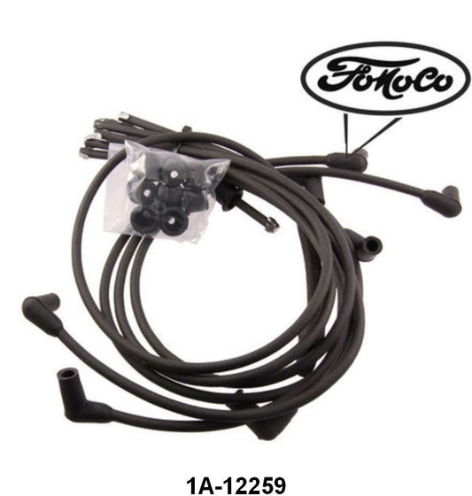SPARK PLUG WIRE SET - 51-53 PASS/MERC/PU V8 W/FoMoCo MOLDED ENDS