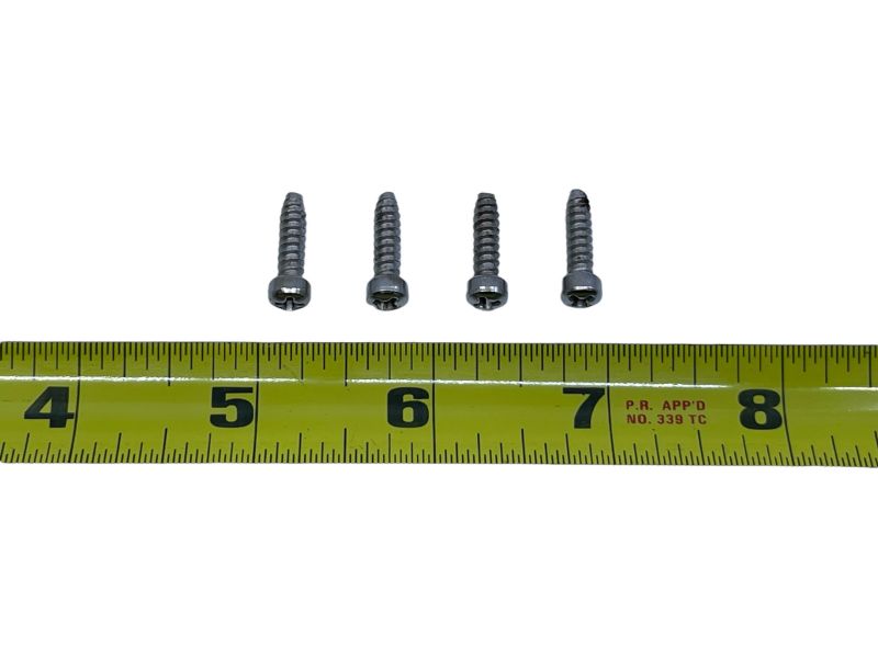 PARK LIGHT LENS BEZEL SCREWS - 51 PASSENGER SET OF 4