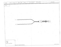 TAIL LIGHT SOCKET WITH WIRE - 51 & 54 PASSENGER, 52-53 MERCURY