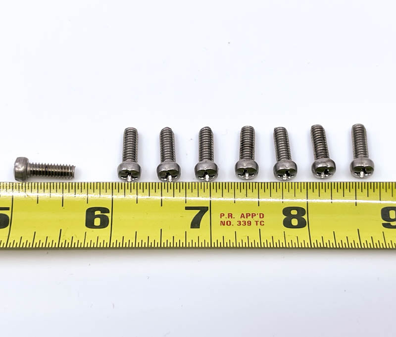 TAIL LIGHT LENS BEZEL SCREWS - 51 PASS EXCEPT WAGON SET OF 8