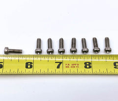 TAIL LIGHT LENS BEZEL SCREWS - 51 PASS EXCEPT WAGON SET OF 8