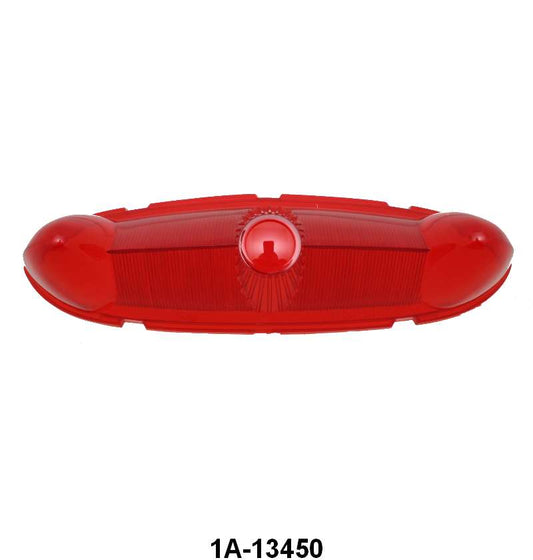TAIL LIGHT LENS WITH FORD SCRIPT - 51 PASS EXCEPT WAGON