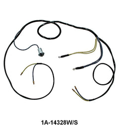 DOOR JAMB SWITCH TO COURTESY LIGHT SWITCH WIRE - 51 CONV/VICKY W/SOCKET