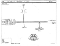 TAIL LIGHT WIRING HARNESS - 51 WAGON WITH TURN SIGNALS