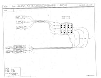 HEADLIGHT CROSSOVER WIRING HARNESS - 51 PASSENGER W/TURN SIGNAL