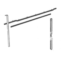 WINDOW CHANNEL KIT - 50-51 4 DOOR SEDAN