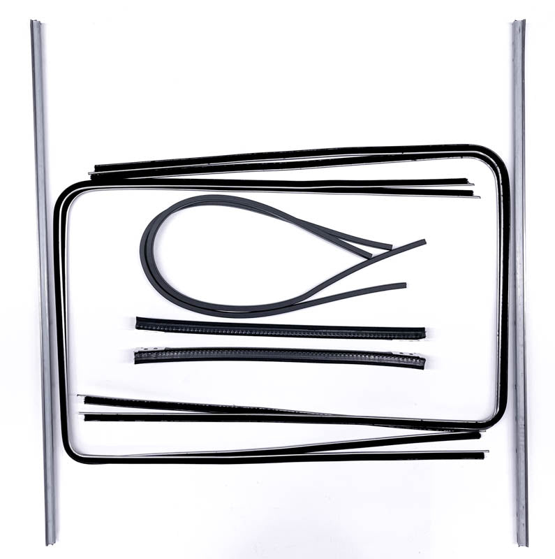 QUARTER WINDOW FELT KIT - 50-51 2 DOOR SEDAN