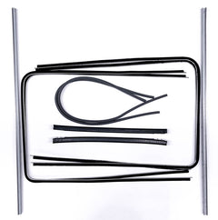 QUARTER WINDOW FELT KIT - 50-51 2 DOOR SEDAN