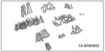 INTERIOR TRIM SCREW KIT - 51 VICTORIA